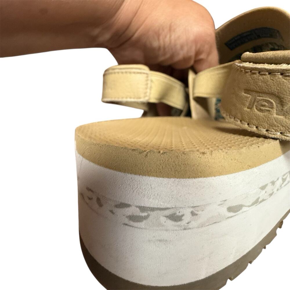 Teva Flatform Ceres Platform Sandals in Double Double Diamond size 9 Boho Aztec - Picture 11 of 15